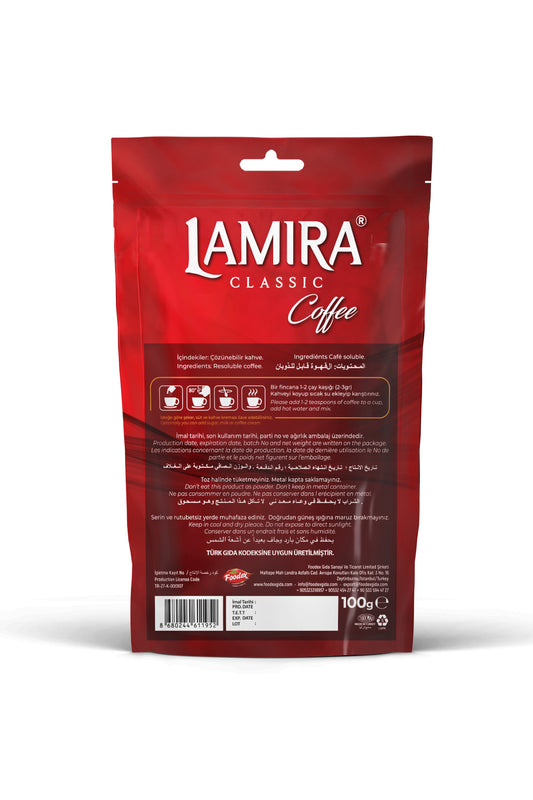 Lamira Classic Kahve Doypack 100G