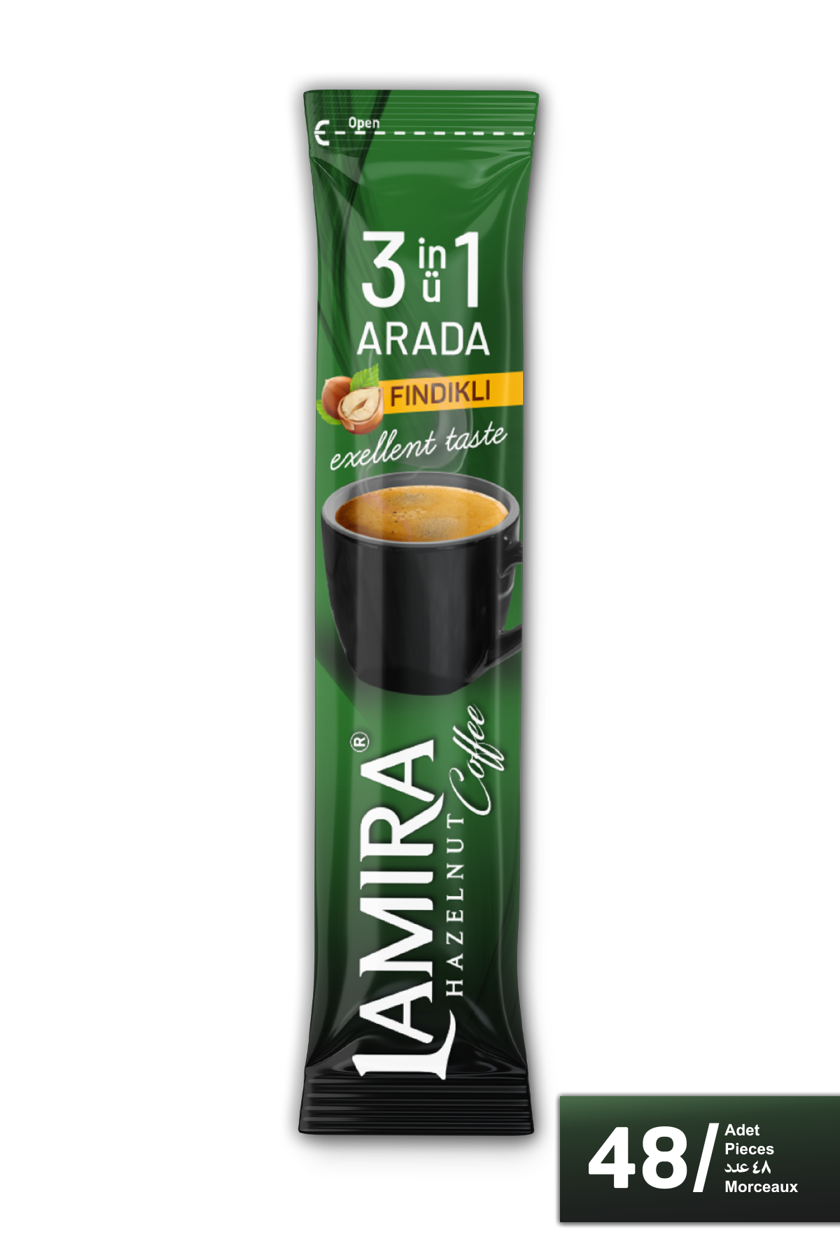 Lamira Fındıklı Kahve 3ü1 Arada 18G (Kutu)