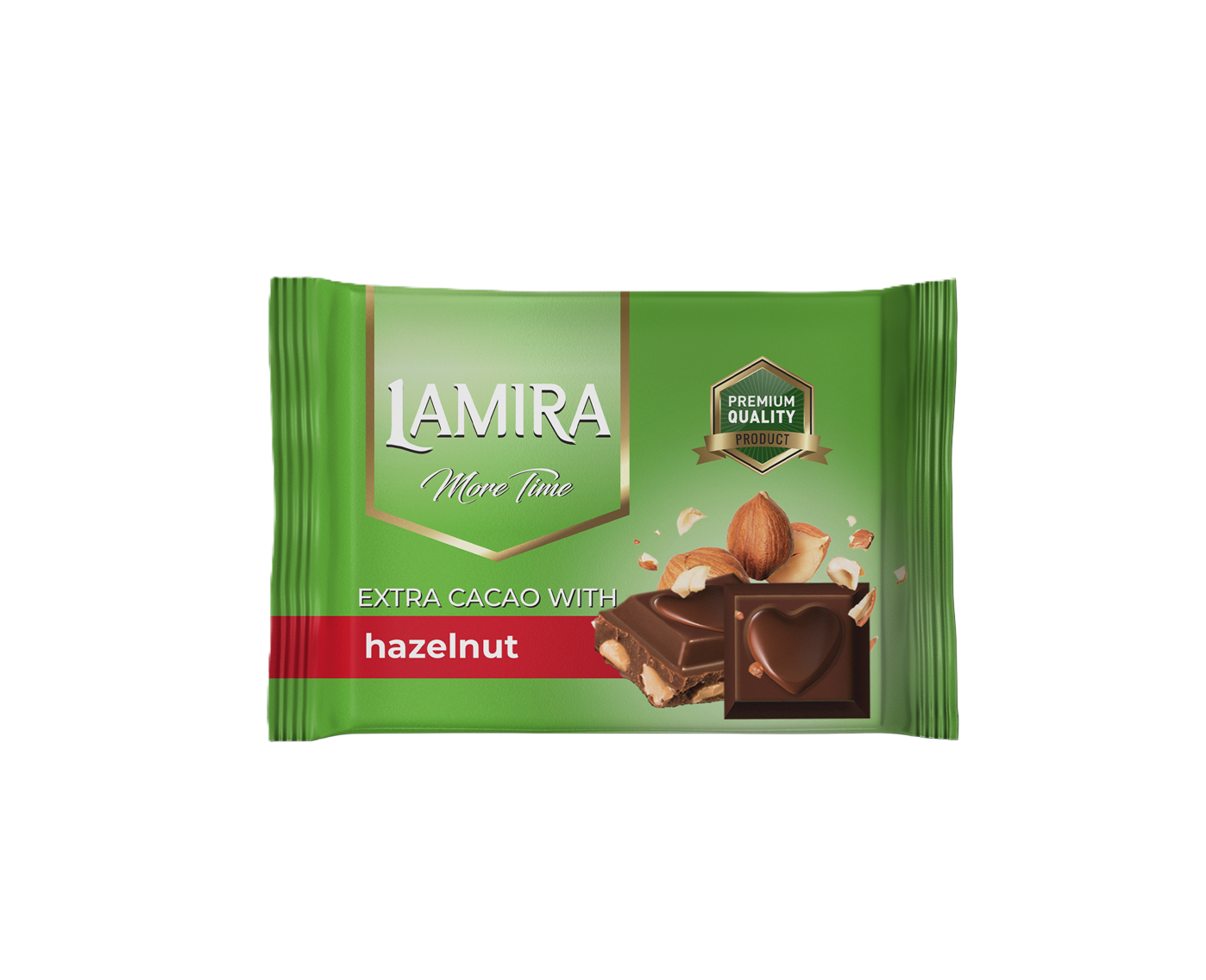 Lamira More Time Tablet Çikolata Yeşil Ambalaj 40G*24