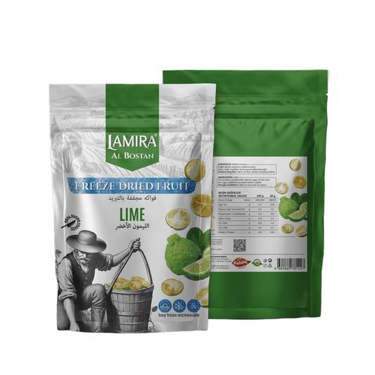 Lamira Al Bostan Dondurularak Kurutulmuş Yeşil Limon Meyve 20G