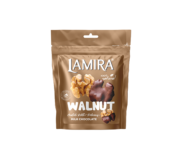 Lamira Sütlü Çikolata Kaplamalı Ceviz 70G