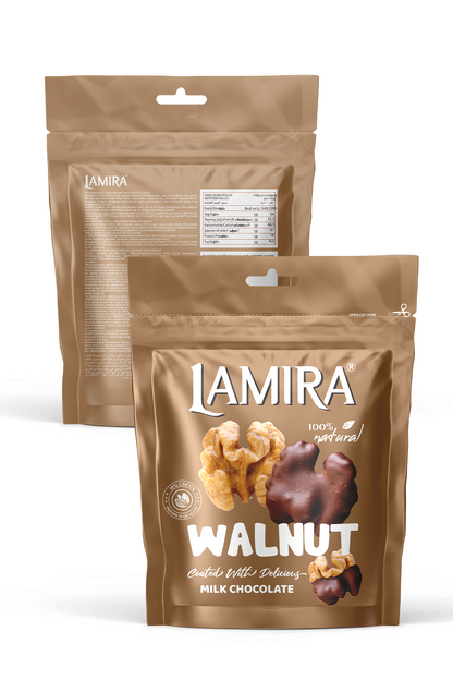 Lamira Sütlü Çikolata Kaplamalı Ceviz 70G