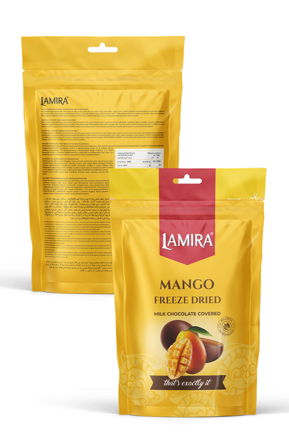 Lamira Sütlü Çikolata Kaplamalı Kurutulmuş Mango Draje 80G